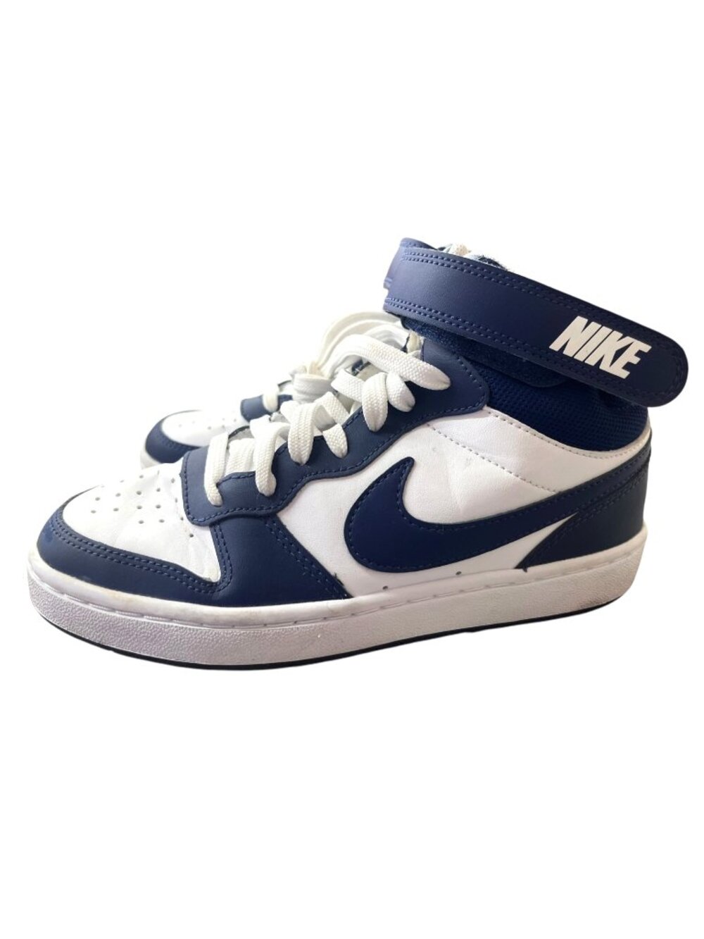 Nike Court Borough Mid 2 Youth High-Top Basketball Shoes US 4.5Y